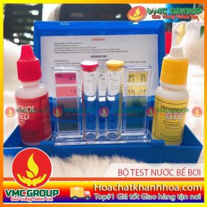 BỘ TEST NƯỚC BỂ BƠI TEST HÀM LƯỢNG CLO VÀ PH TRONG NƯỚC