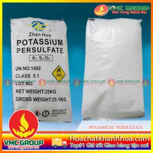 POTASSIUM PERSULFATE BAO 25KG TRUNG QUỐC