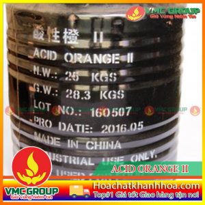 ACID ORANGE II - VÀNG HIÊN HU THÙNG 25KG TRUNG QUỐC