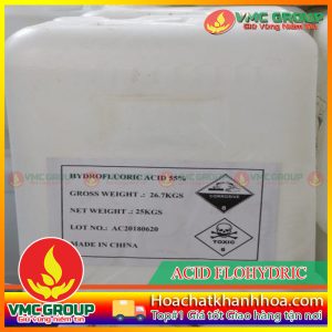 HF - ACID FLOHYDRIC CAN 25KG TRUNG QUỐC