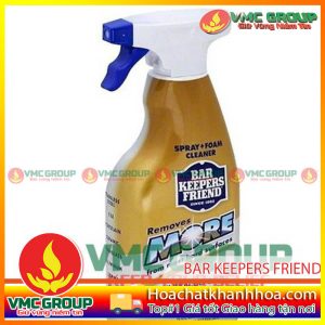 CHAI XỊT VÀ PHUN BỌT BAR KEEPERS FRIEND