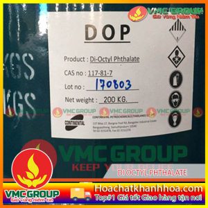 DOP - DI OCTYL PHTHALATE C21H38O4 PHUY 200KG
