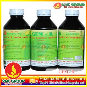 GEM K HÓA CHẤT XỬ LÝ MÙI HÔI CHAI 1 LÍT