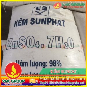 HÓA CHẤT THỦY SẢN KẼM SUNFAT (ZNOS4 98% MIN) BAO 25KG