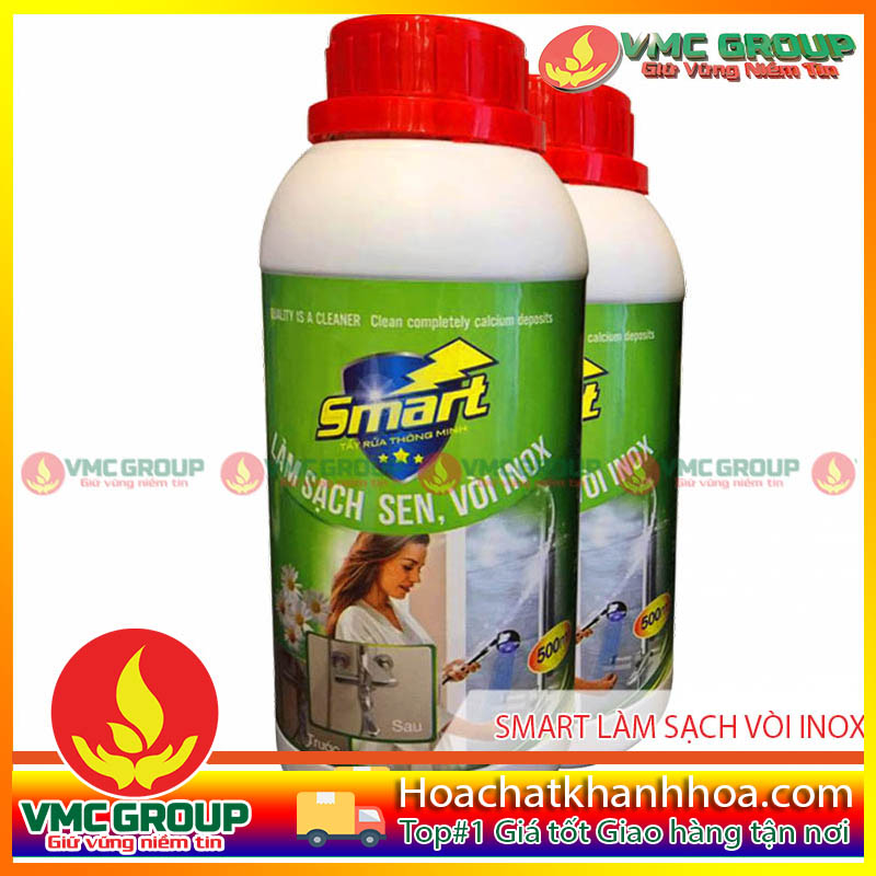 CHẤT TẨY SẠCH VÒI TẮM VÀ INOX - SMART TC CHẤT TẨY SẠCH VÒI TẮM VÀ INOX - SMART TC