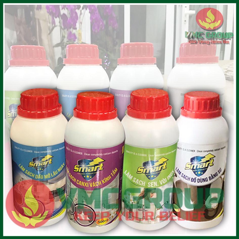 SMART LÀM SẠCH CANXI TRÊN KÍNH