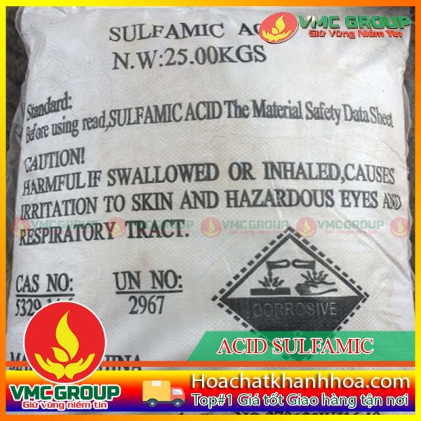 H3NSO3 - ACID SULFAMIC- BAO 25KG TRUNG QUỐC