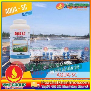 AQUA-SC XỬ LÝ MÔI TRƯỜNG NƯỚC AO NUÔI THỦY SẢN LỌ 3,8 LÍT USA