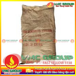 FAST YELLOW 1138 -VÀNG 1138 BAO 10KG TRUNG QUỐC