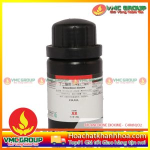 BUTANEDIONE DIOXIME - C4H8N2O2 - DIMETHYLGLYOXIME lọ 25g TRUNG QUỐC