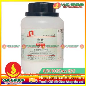 (C6H10O5)n.x H2O - DEXTRIN DẠNG BỘT LỌ 500G TRUNG QUỐC