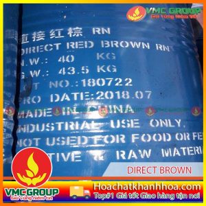 DIRECT BROWN 2 LOẠI (GỤ ĐỎ, GỤ SẪM) THÙNG 40KG