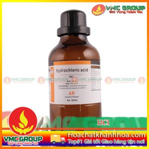 HCl - HYDROCHLORIC ACID LỌ 500ML
