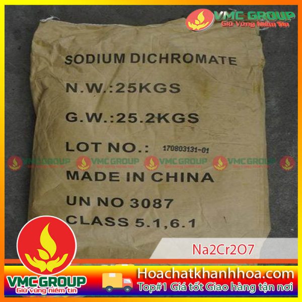 Na2Cr2O7 – SODIUM DICHROMATE BAO 25KG CHINA