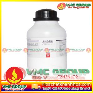 SODIUM ACETATE ANHYDROUS - C2H3NaO2 LỌ 500G