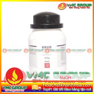 SODIUM HYDROXIDE - NaOH LỌ 500G TRUNG QUỐC