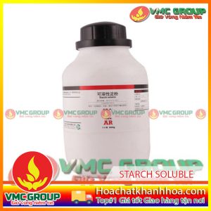 STARCH SOLUBLE - (C6H10O5)n LỌ 500G