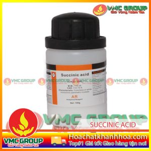SUCCINIC ACID - C4H6O4 LỌ 100G TRUNG QUỐC
