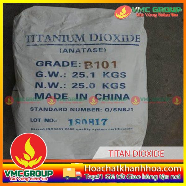 TITAN DIOXIDE - TiO2 – TITAN OXIT BAO 25KG TRUNG QUỐC