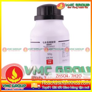 ZINC SULFATE HEPTAHYDRATE - ZnSO4 · 7H2O LỌ 500G TRUNG QUỐC