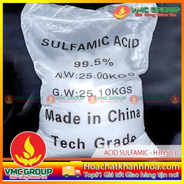 ACID SULFAMIC - H3NSO3 - SULFAMIC ACID BAO 25KG CHINA
