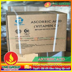 HÓA CHẤT THỦY SẢN VITAMIN C– ASCORBIC ACID THÙNG 25KG TRUNG QUỐC