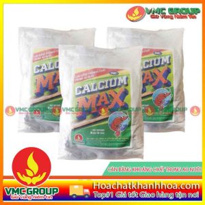 HÓA CHẤT THỦY SẢN VMC - CALCIUM MAX BỔ SUNG KHOÁNG AO NUÔI BAO 10KG