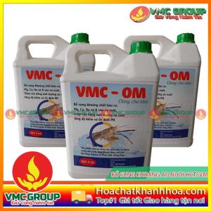 HÓA CHẤT THỦY SẢN VMC OM - BỔ SUNG KHOÁNG AO NUÔI