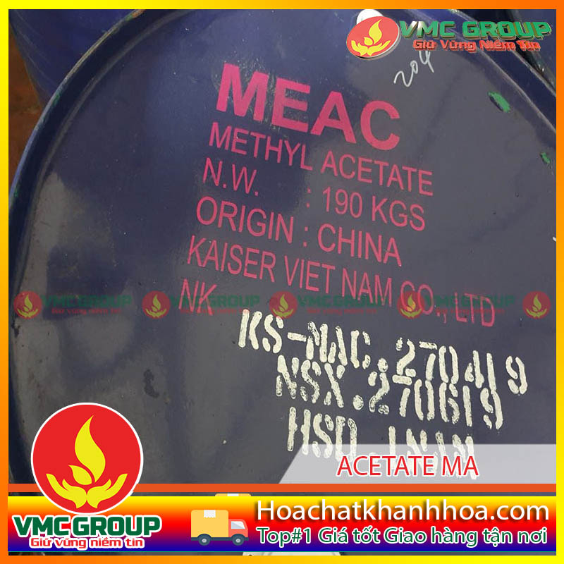 DUNG MÔI METHYL ACETATE MA DUNG MÔI METHYL ACETATE MA