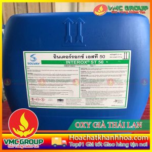 H2O2 - HYDROGEN PEROXIDE THÁI LAN CAN 35KG
