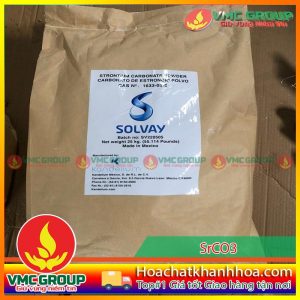 STRONTIUM CACBONATE POWDER (SOLVAY MEXICO) BAO 25KG MEXICO